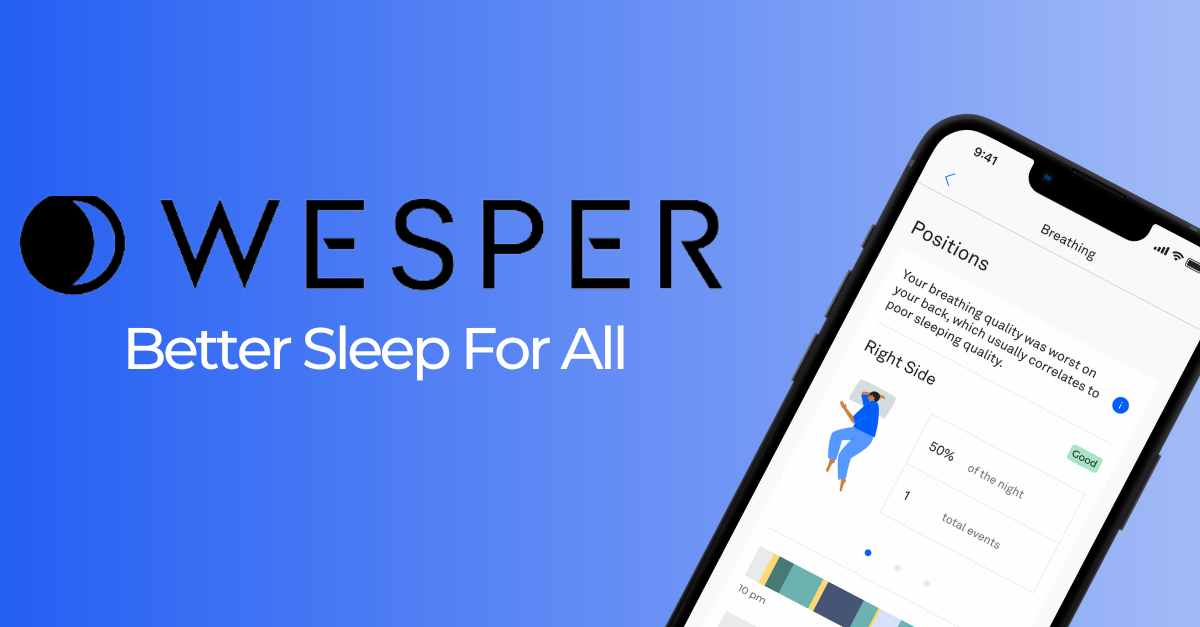 Wesper Empowering Patients with HomeBased Sleep Diagnostics