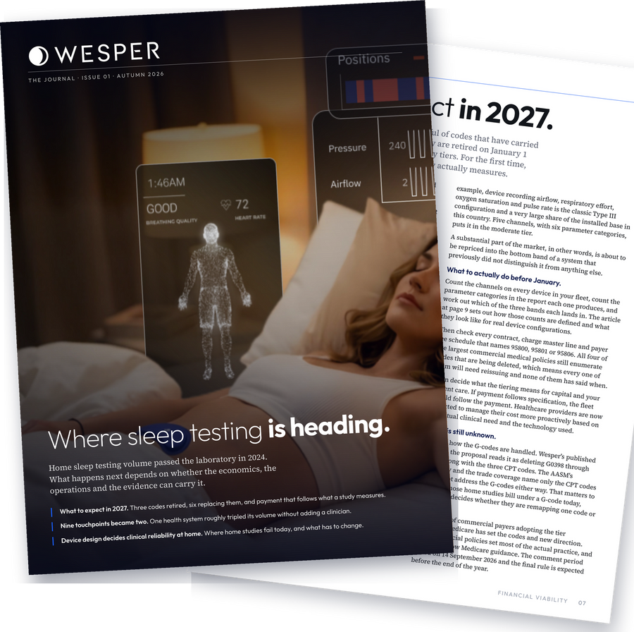 Cover of The Wesper Journal, Issue 01